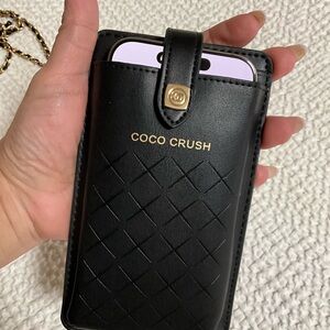 GWP CHANEL Black Phone Case